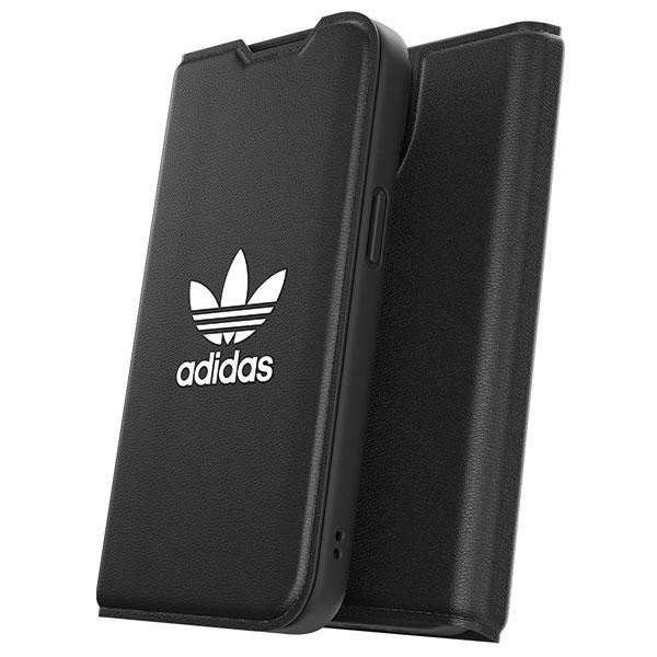 ADIDAS OR BOOKLET CASE BASIC ETUI TIL IPHONE 14 - SORT OG HVID