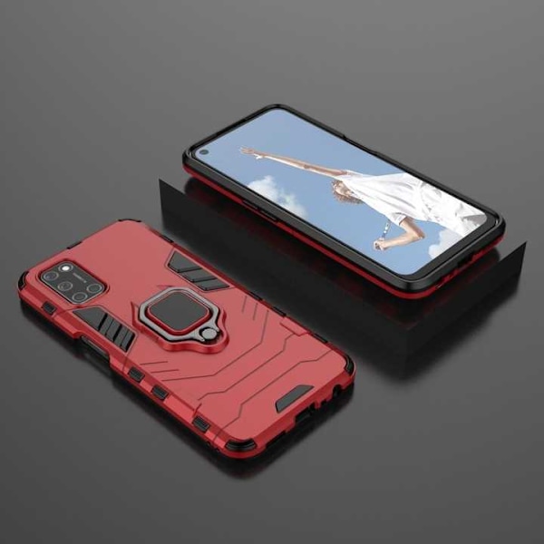Spacecase Fodral För Oppo A52 A72 A92 X-Ring Röd