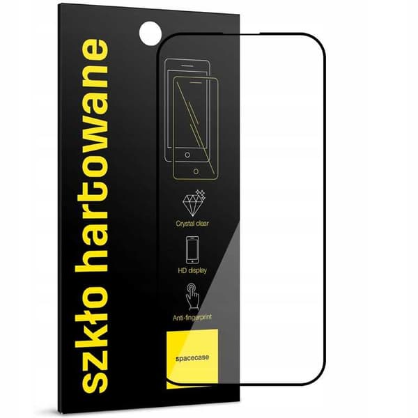 Spacecase 5D Härdat Glas För Iphone 15 Pro Max Skärmskydd