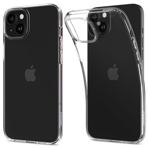Spigen Crystal Flex, krystallklar - iPhone 15