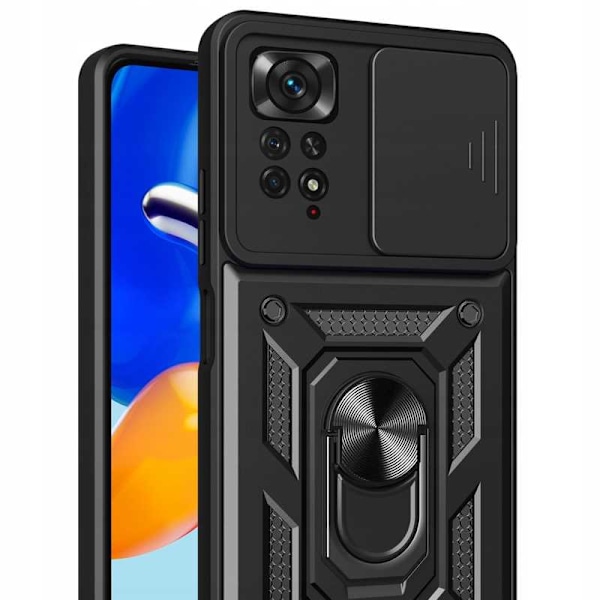 Spacecase Case Cover För Xiaomi Redmi Note 11 Pro 5G Black