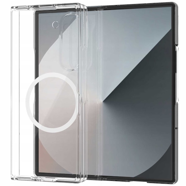 Spacecase Case Crystal Magcase Cover För Samsung Galaxy Z Fold 6