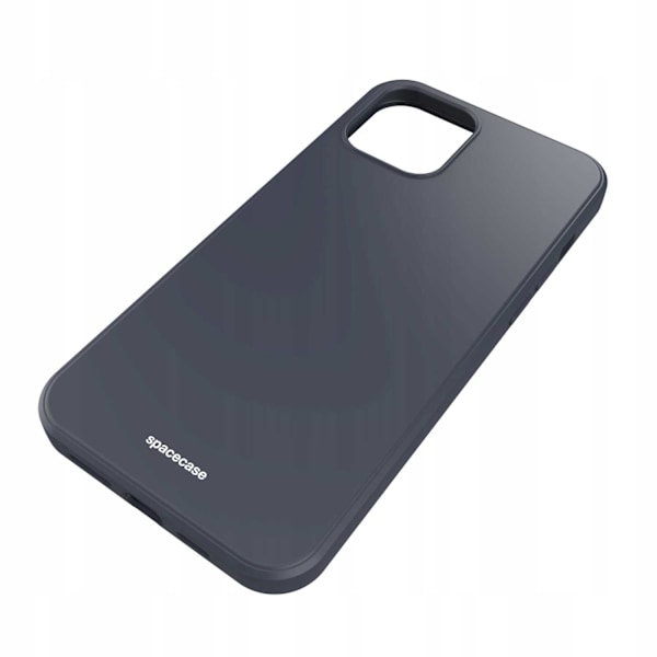 Spacecase Silikonfodral För Iphone 12 Pro Max Black Protective