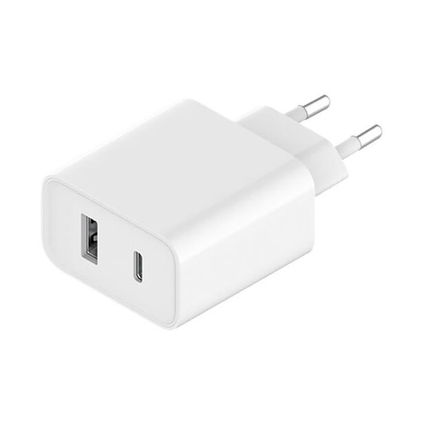 Xiaomi reiselader Combo rask USB-A / USB-C 33W PD vegglader hvit (BHR4996GL)