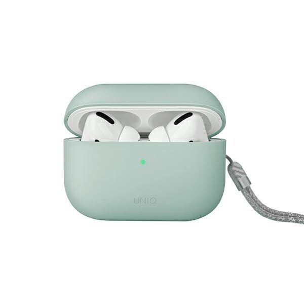 UNIQ-deksel til Lino AirPods Pro 2 gen silikon mint/mintgrønn