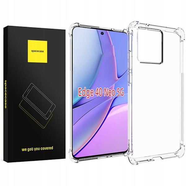 Spacecase Antichock-Fodral För Motorola Moto Edge 40 Neo Protective