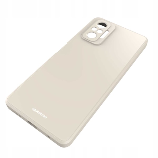 Spacecase Silikonfodral För Xiaomi Redmi Note 10 Pro Bone