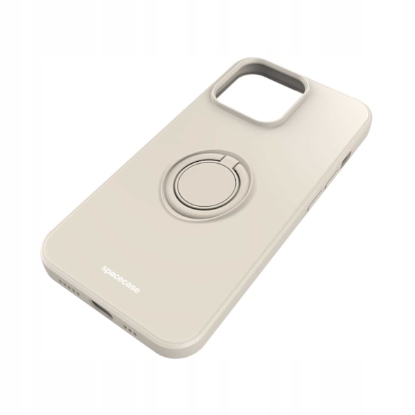 Spacecase Silikon Ringfodral För Iphone 13 Pro Case Bone Cover