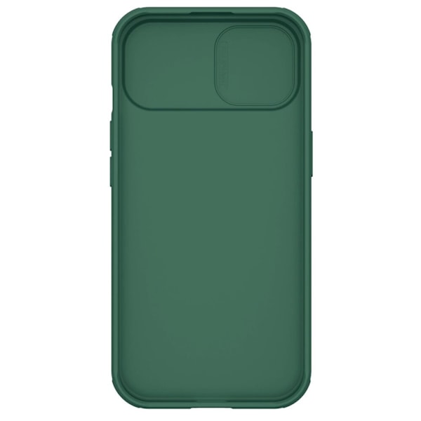 Nillkin CamShield Pro magnetisk deksel til iPhone 15 Plus med kamerabeskyttelse - grønn