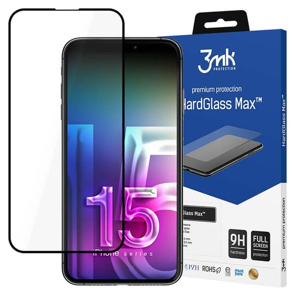 APPLE IPHONE 15 PLUS - 3MK HARDGLASS MAX