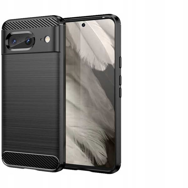 Spacecase Cover Carbon Cover För Google Pixel 8 Svart