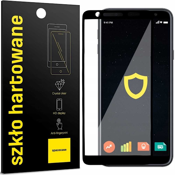 Spacecase 5D Härdat Glas För Samsung Galaxy J4+ J6+ 2018 Skydd