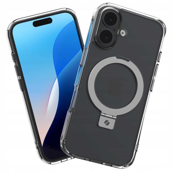 Spacecase Ring Pro Mag Clear Case För Iphone 16 För Magsafe 100 % Skydd