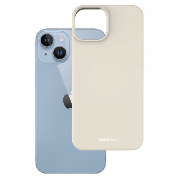 Spacecase Silikonfodral För Iphone 14 Bone Skydda Skydd