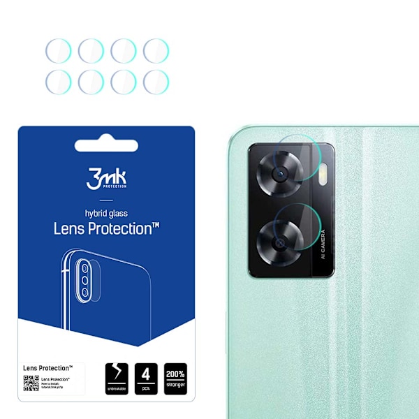 OPPO A57 4G/A57 5G/A57E/A57S - 3MK OBJEKTIVBESKYTTELSE