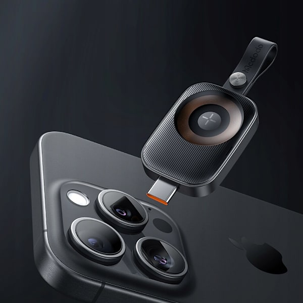 MCDODO USB-C INDUKTIV KLOCKLADDARE FOR APPLE WATCH 8 9 SE ULTRA STRAP