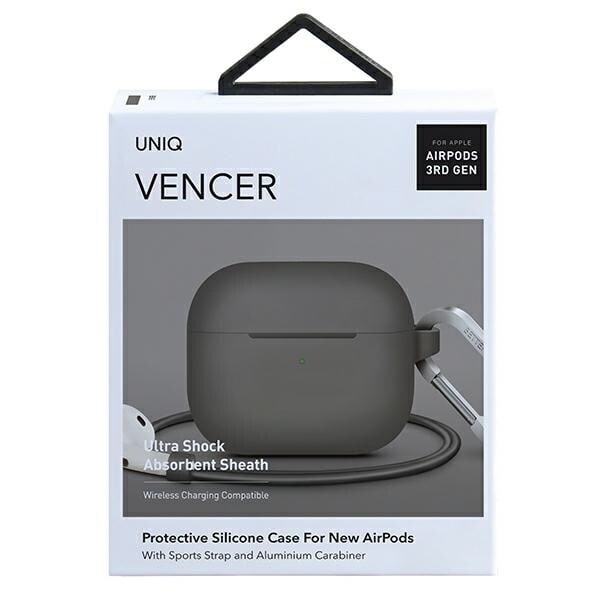 UNIQ-deksel Vencer AirPods 3 gen. Silikon beige/mørk sand