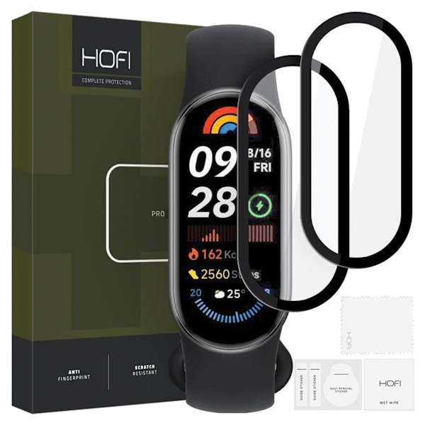 HOFI HYBRID PRO+ HYBRID GLAS 2-PAK XIAOMI SMART BAND 9/9 NFC SORT