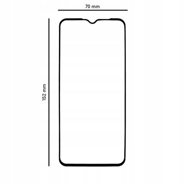 Spacecase Case Glass 5D Skydd För Realme C21 Skyddsglas