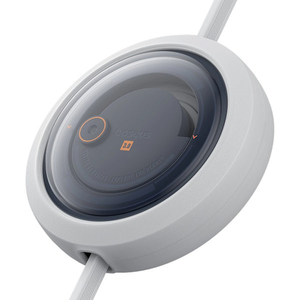 BASEUS FREE2DRAW CB000084 UDTRÆKKELIG USB-C - LIGHTNING / USB-C / MICRO USB-KABEL 100W 1,1M - HVID