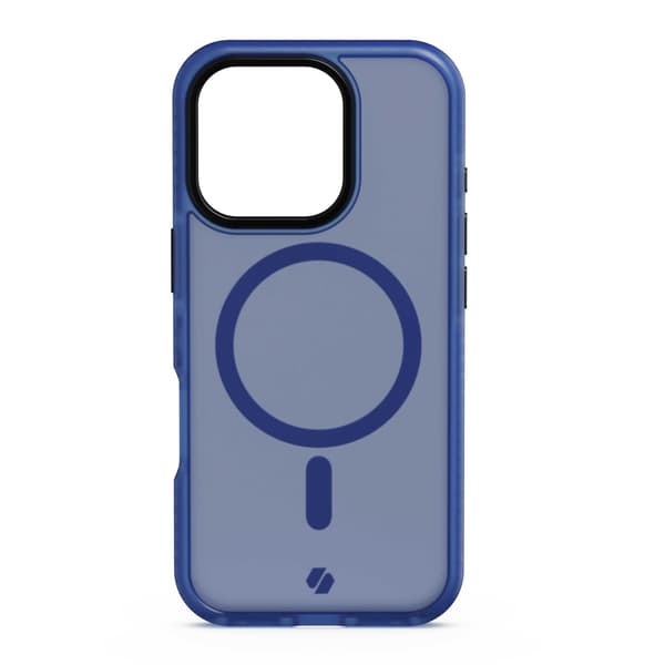Spacecase Hybrid Case För Iphone 16 Pro För Magsafe Mörkblåt