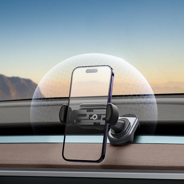 Elbilstativ med solcellepanel til Tesla Model 3 / Y Baseus T-Space - svart