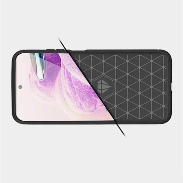 Spacecase Carbon Case För Xiaomi Redmi Note 12S Svart