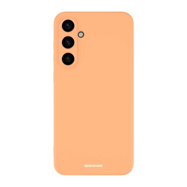 Spacecase Silikonfodral För Galaxy S23 Fe Orange Skydd