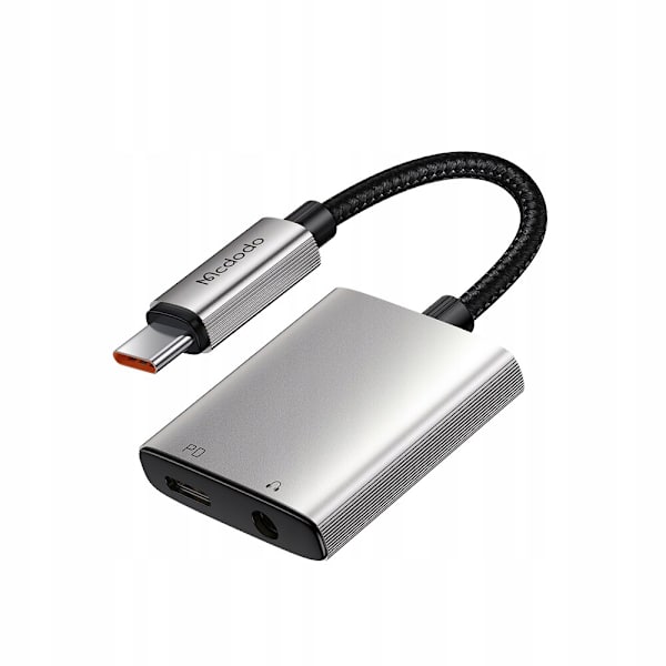 MCDODO ADAPTER USB-C MINIJACK 3,5MM AUX KABELADAPTER FOR SAMSUNG DAC