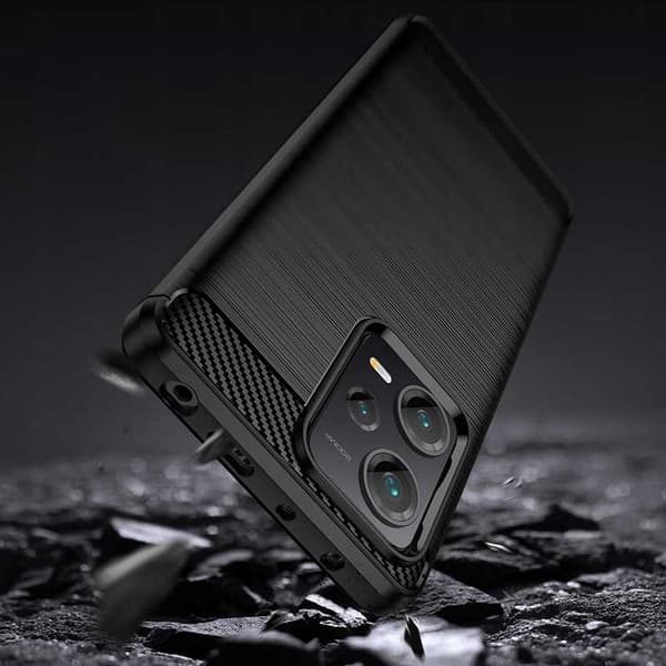 Spacecase Case Cover För Xiaomi Redmi Note 12 Pro+ 5G Black