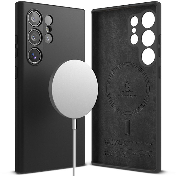 RINGKE SILIKONE MAGNETISK MAGSAFE GALAXY S24 ULTRA SORT