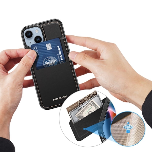 DUX DUCIS CASE MED MAGSAFE TIL IPHONE 14 PLUS SORT