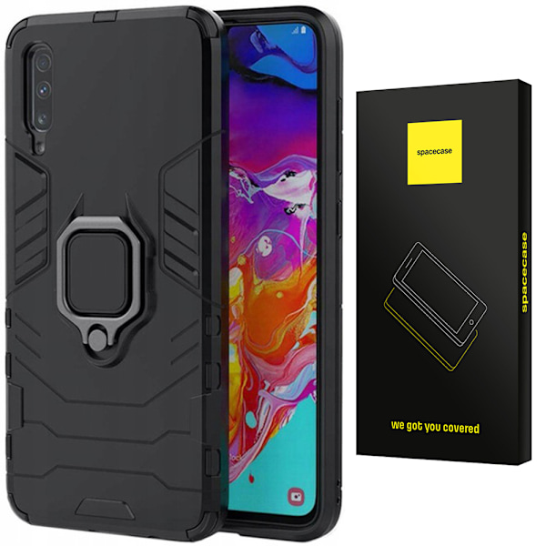 Spacecase-Fodral För Samsung Galaxy A70 Svart