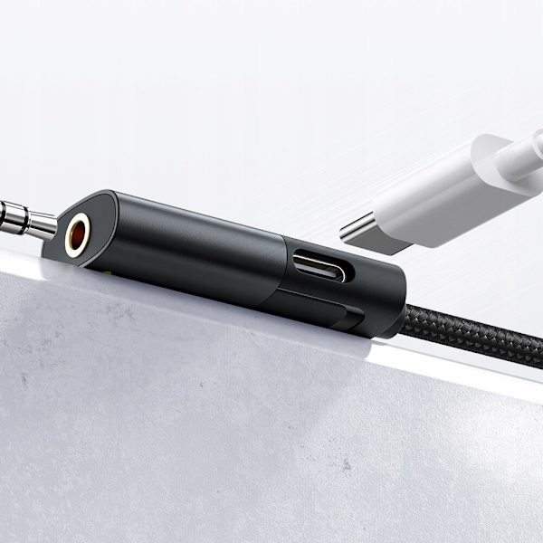 MCDODO ADAPTER USB-C MINIJACK 3,5MM AUX KABELADAPTER FOR SAMSUNG APPLE DAC
