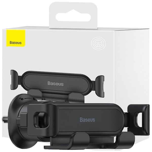 Baseus Gravity biltelefonholder for grill? luftuttak (Air Outlet Version) svart (SUWX010001) Svart