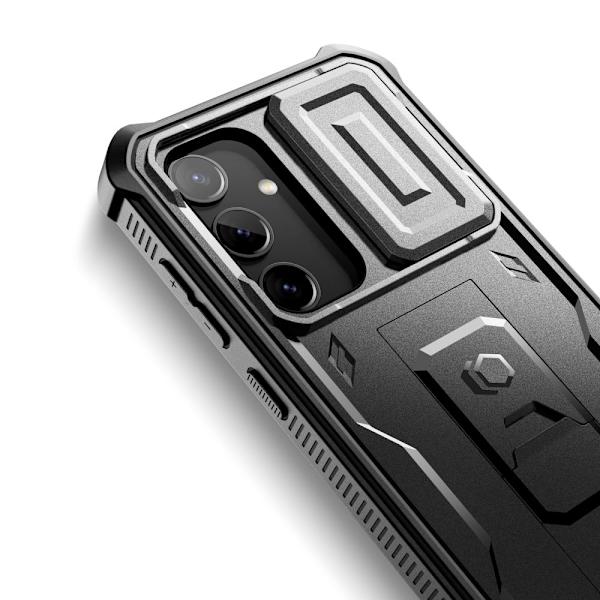 TEKNISK BESKYTTELSE KEVLAR CAM+ GALAXY S24 SVART