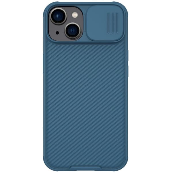 Nillkin CamShield Pro-deksel iPhone 14 Plus Armor-deksel kamerabeskyttelse? blå