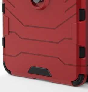Spacecase Case Cover För Samsung Galaxy A72 5G X-Ring Röd