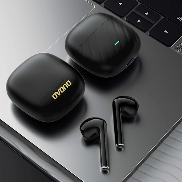 DUDAO U14+ TRÅDLØSE IN-EAR TWS BLUETOOTH 5.3 HOVEDTELEFONER - SORTE