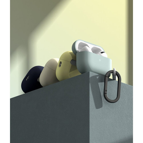 RING SILIKONE APPLE AIRPODS PRO 1/2 MIDNATT BLÅ