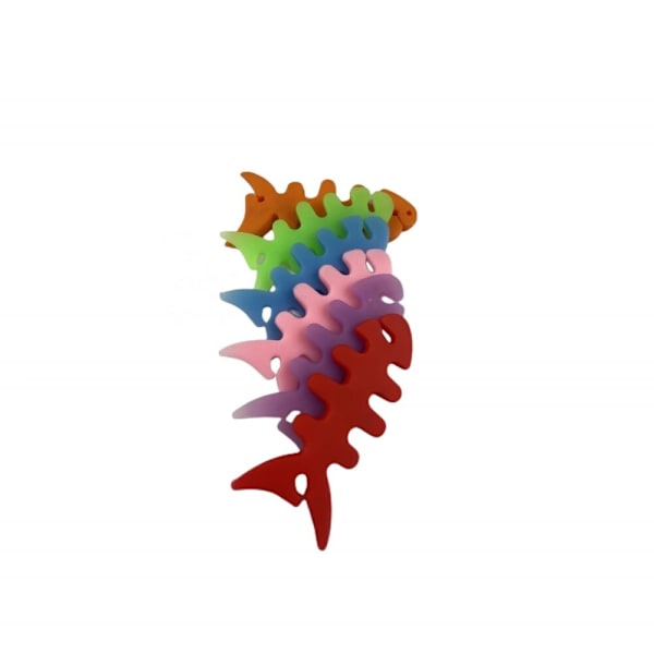 Fish Shape hodetelefonkabelinnpakning - Grønn