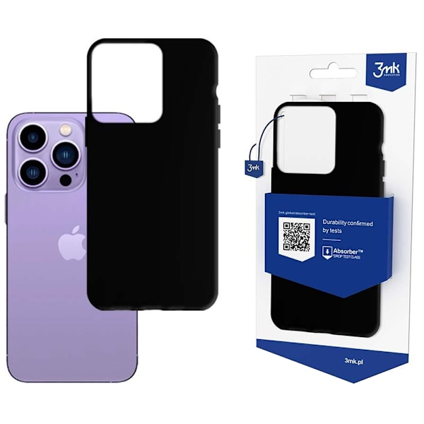 APPLE IPHONE 14 PRO - 3MK MATT CASE BLACK