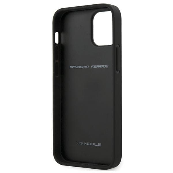 FERRARI ON TRACK PERFORERET ETUI TIL IPHONE 12 MINI - RØD