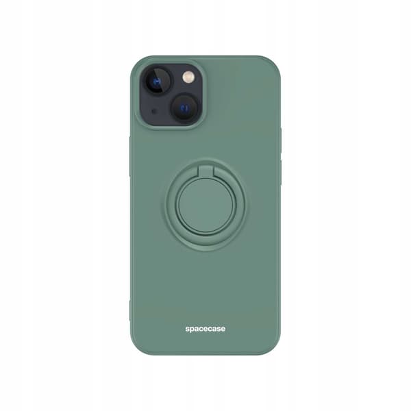 Spacecase Silikonfodral För Iphone 13 Mini Mörkgrön