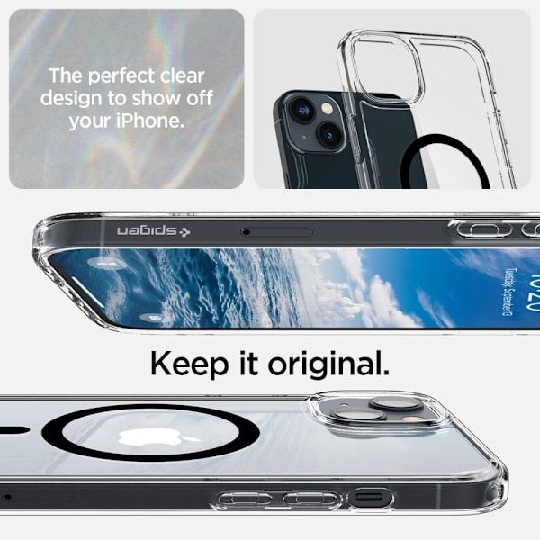 SPIGEN ULTRA HYBRID MAG MAGSAFE IPHONE 14 PLUS SVART