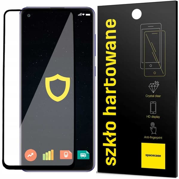 Spacecase 5D Härdat Glas För Samsung Galaxy A21S Helt Glas