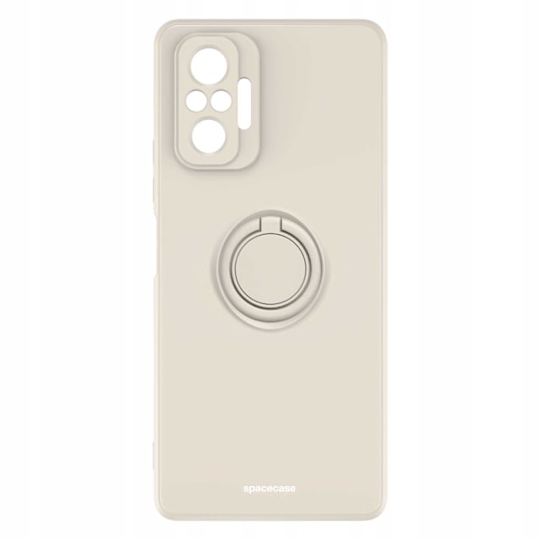 Spacecase Silikon Ringfodral För Xiaomi Redmi Note 10 Pro Bone Case