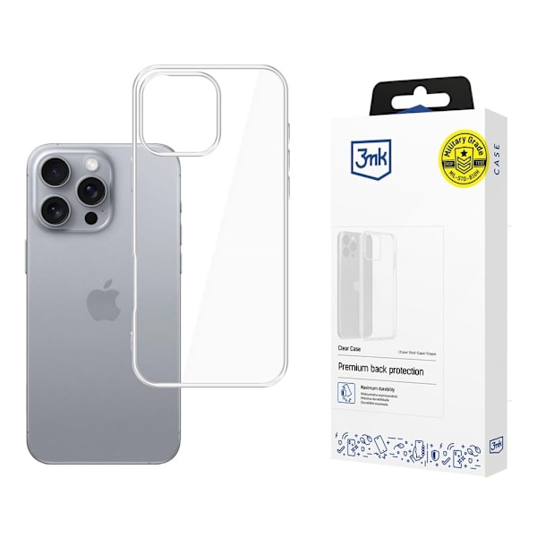 Apple iPhone 16 Pro - 3mk Clear Case