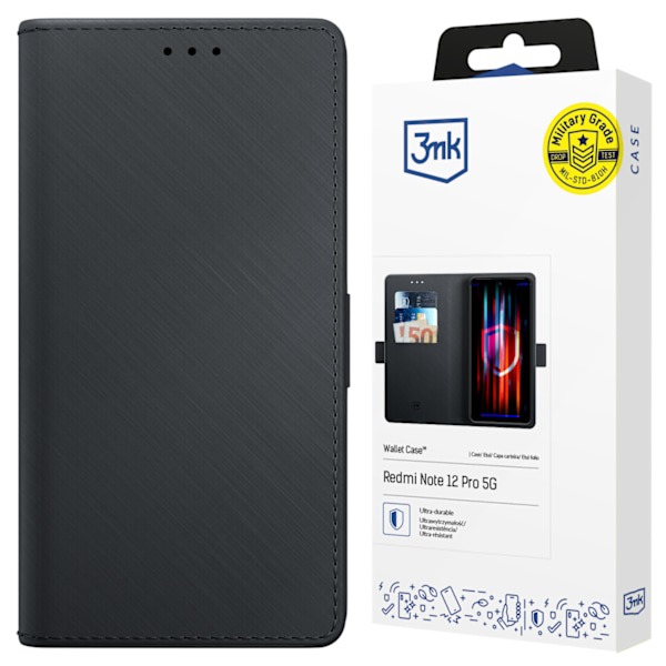 REDMI NOTE 12 PRO - 3MK WALLET CASE