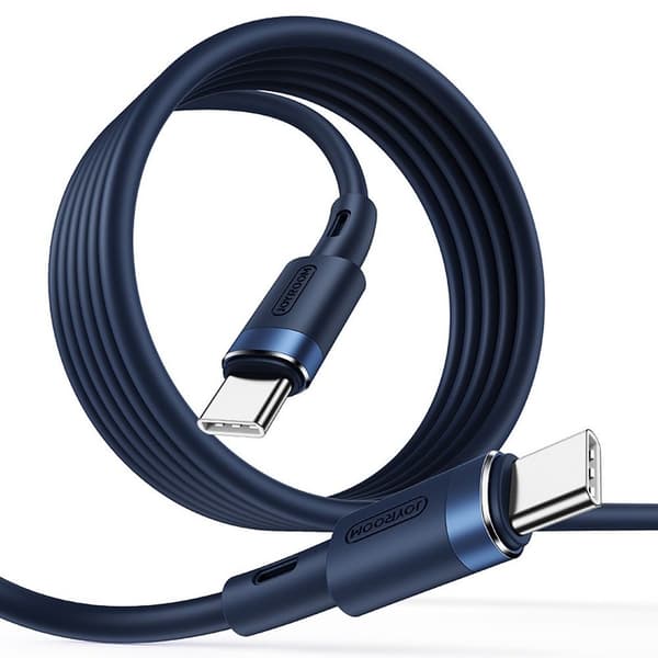 JOYROOM S-1830N9 TYPE-C TYPE-C KABEL PD60W/3A 180CM BLÅ